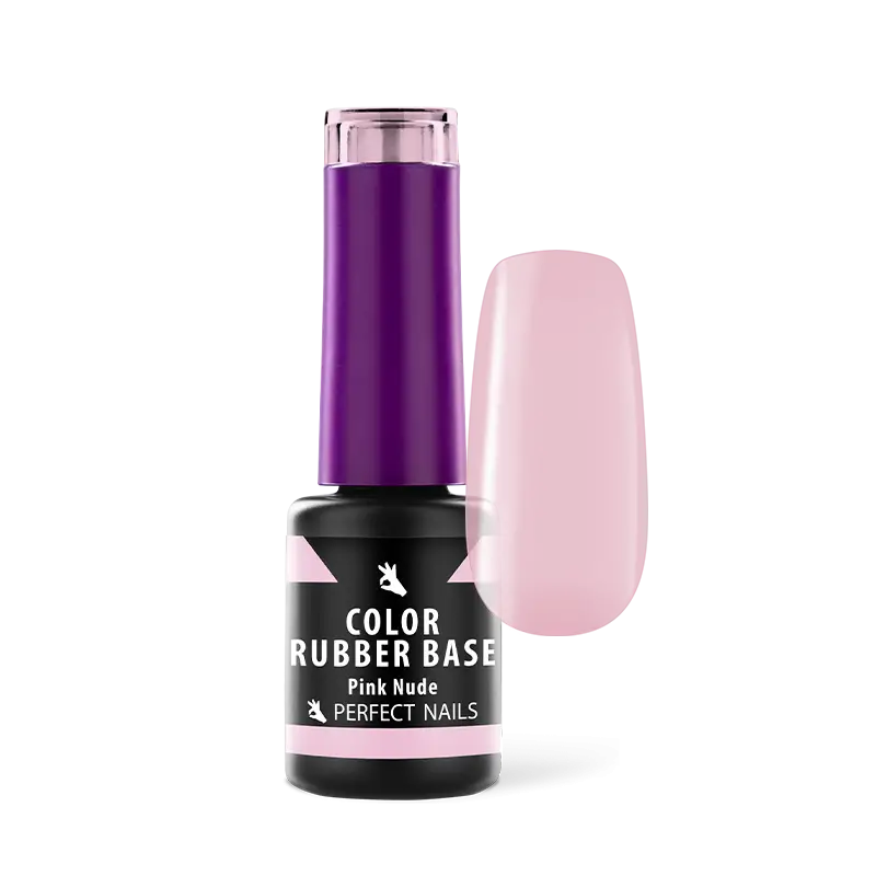 Color Rubber Base Gel - Színezett Alapzselé - Pink Nude