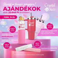 Ajándék Crystal Nails termékek vásárlása mellé!