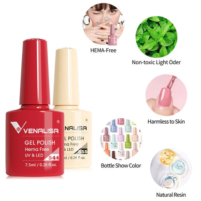 Venalisa Hema Free UV/LED Gél Lakk 7.5 ml - 507