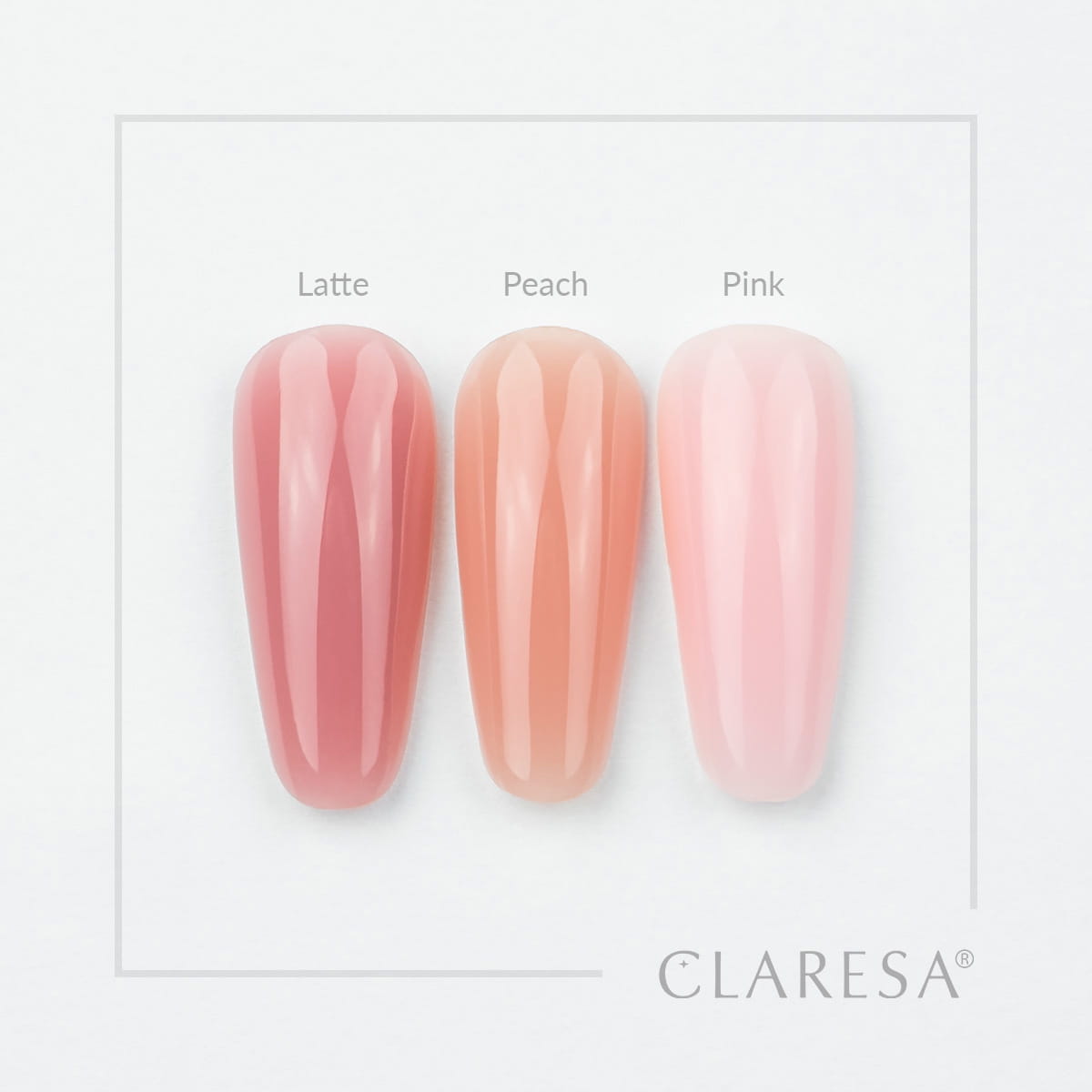 Claresa Poly Gel 30 g - Peach