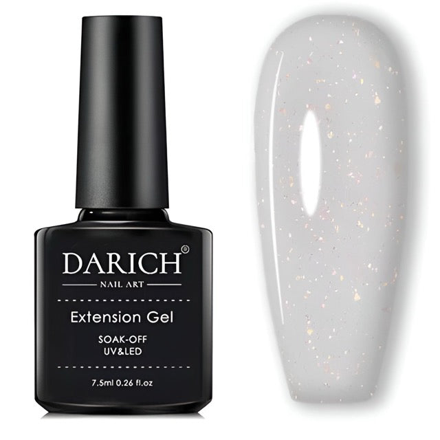 DARICH Extension Gel No.R01 Shiny Milky 7.5 ml