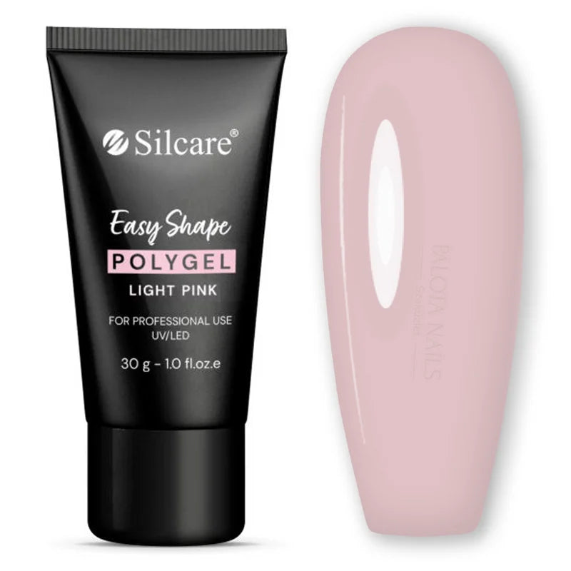 Silcare Easy Shape Poly Gel 30 g - Light Pink