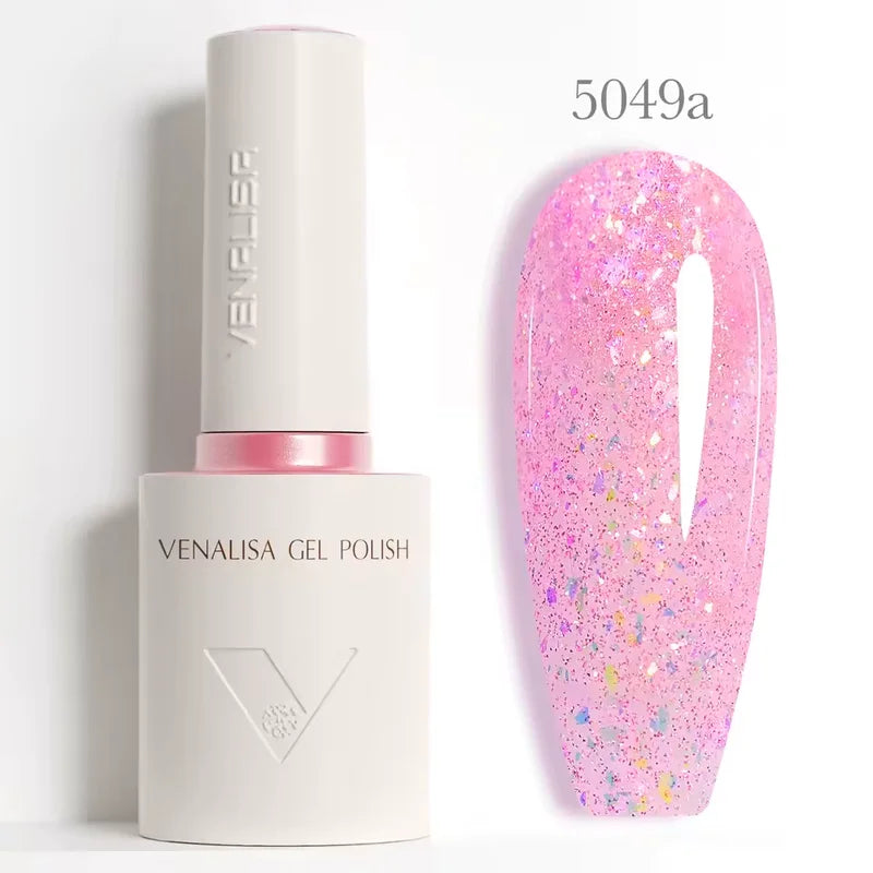 Venalisa HEMA-TPO mentes UV/LED Gél Lakk 10ml No. 5049 Glitter
