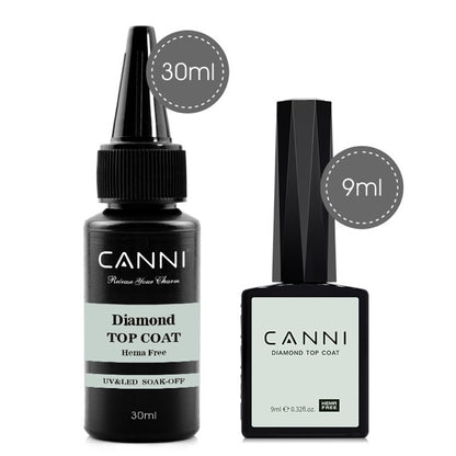 CANNI - HEMA FREE - Diamond Top gel light gel 30ml - refill