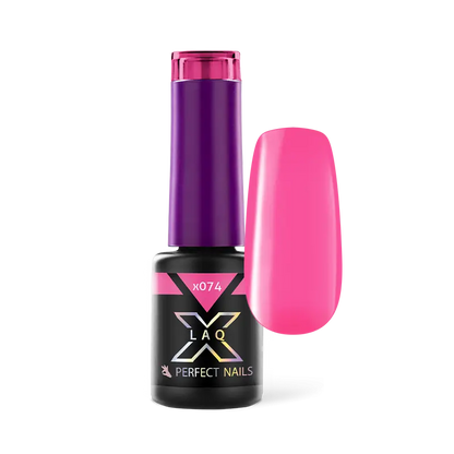 LacGel LaQ X Gél Lakk - Cherry Garden X074 - Barbie Nails