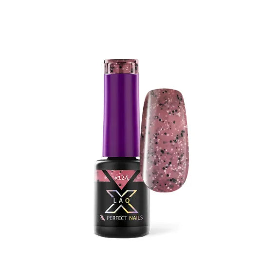 LaQ X Gél Lakk - Pinky Dust X124 - Dune