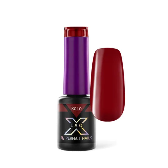 Lacgel Laq X Gel Lacquer - Red Grape X010 - The Red Classics