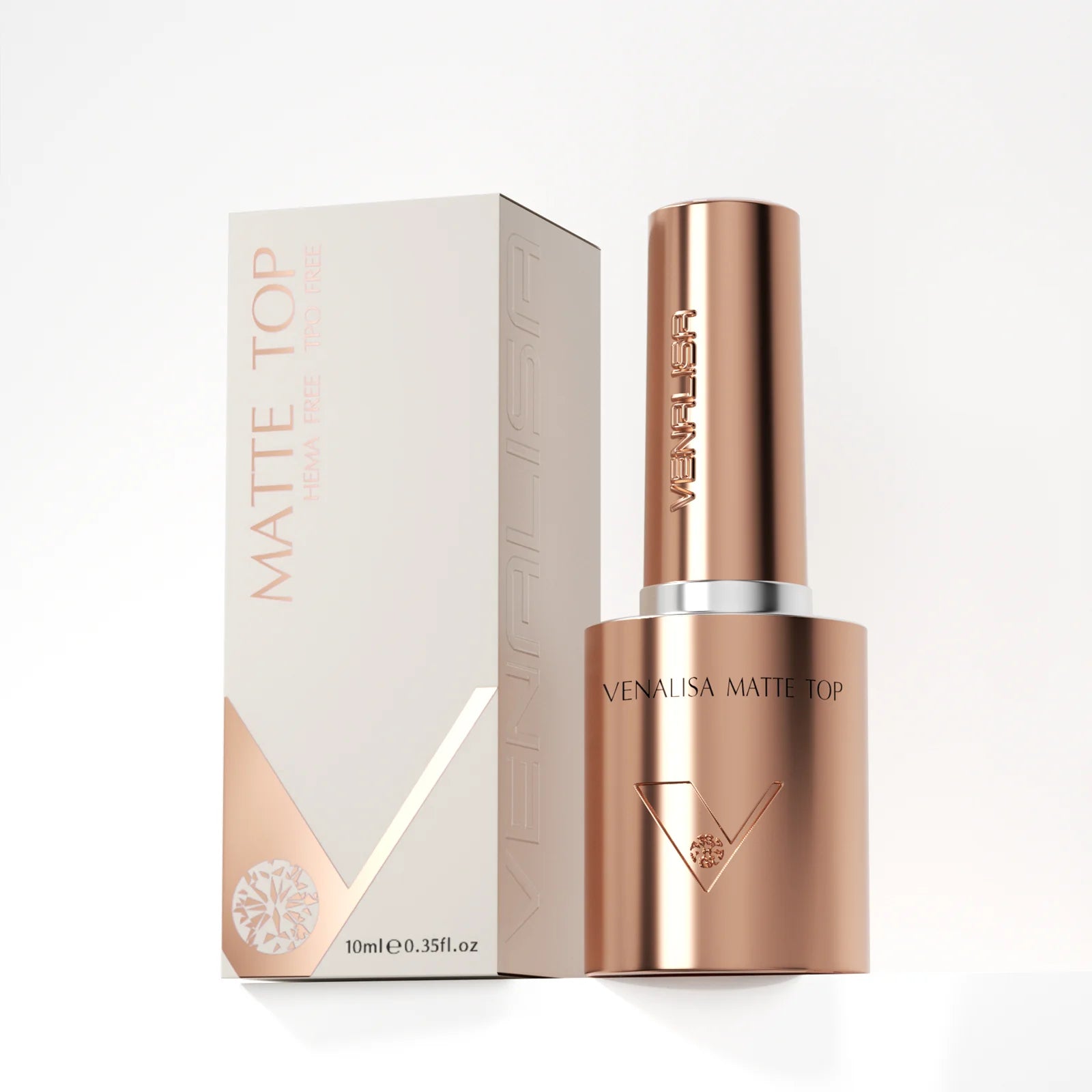 Venalisa Matt Top Coat 10 ml – Fixálásmentes (HEMA- és TPO-mentes)