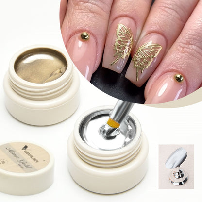 Venalisa Mirror Silver & Gold Gel Set – 2 Stück (5g + 5g)