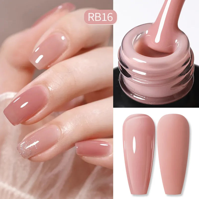BORN PRETTY PRO HEMA FREE Rubber Base Gel 15 ml - RB16