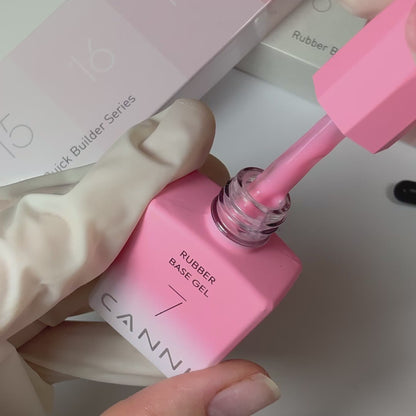 CANNI HEMA FREE Rubber Base Gel - 9 ml - X07 Baby Pink