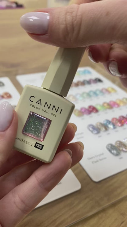CANNI HEMA FREE UV/LED Cat Eye gél lakk 9 ml No. 8020