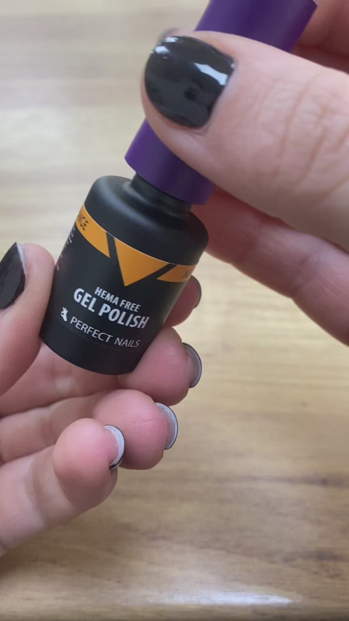 HEMA-freier Gel-Nagellack – Neonorange – 4 ml