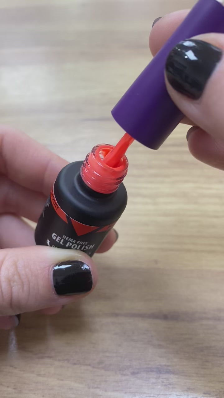 HEMA FREE Gel Lacquer - Neon Grapefruit - 4 ml