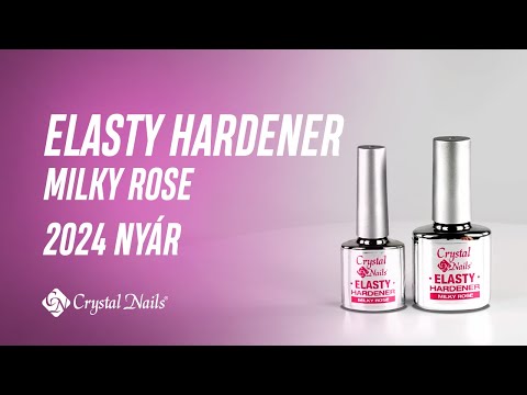 Load video: Elasty Hardener HEMA Free Gel - Milky Rose