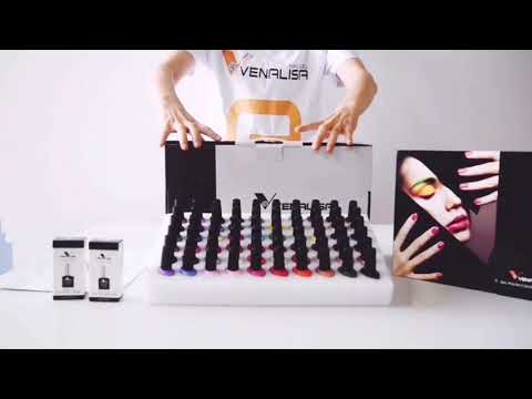 Venalisa VIP1 UV/LED Gel Varnish - Complete set - 60 colors
