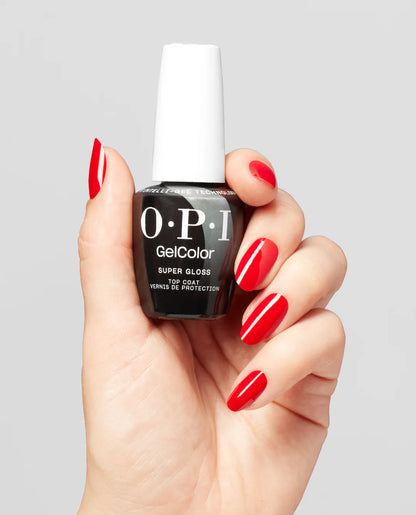 Opi Gel Color Super Gloss Top Coat - Fedő Gél Lakk 15 ml
