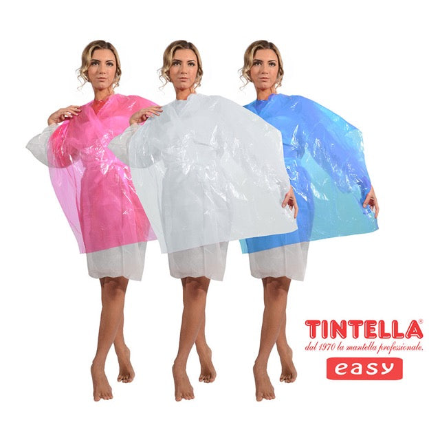 TINTELLA Easy Hair Dye Cape, 90×115 cm, Packung mit 30 Stück