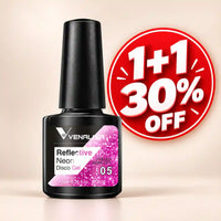 Choose 2 Venalisa Reflective Neon Gel Polishes and get 30% off one of them!