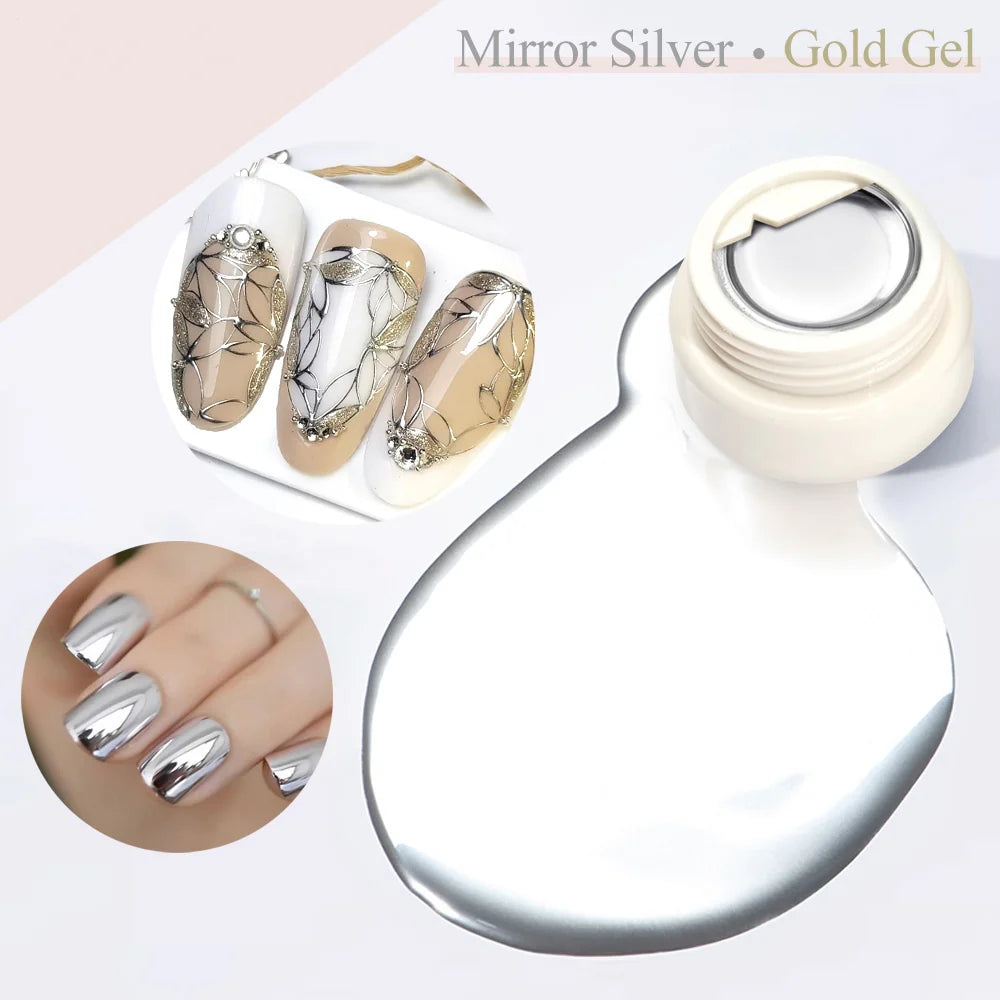 Venalisa Mirror Silver Gel 5g