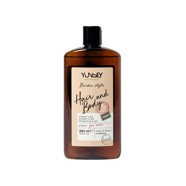 Yunsey 2 in 1 Shampoo For Men - hajsampon és tusfürdő férfiaknak 380 ml