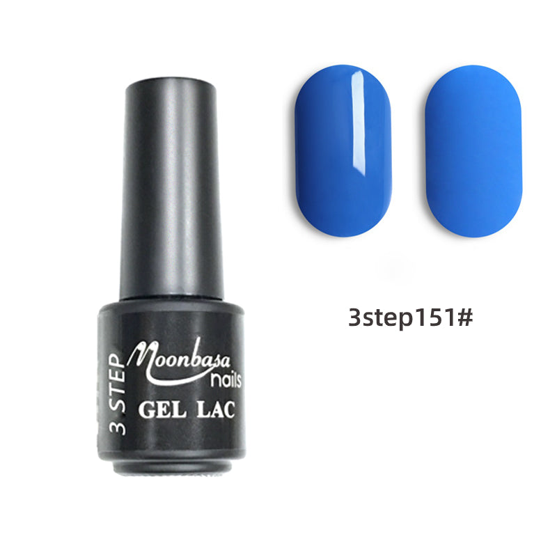 Sapphire blue 3step gel polish 