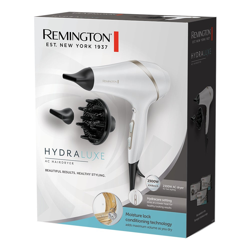 Remington Hydraluxe AC Hair Dryer 2300W AC8901