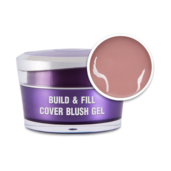 Build&Fill Cover Gel Blush - Körömágy hosszabbító zselé