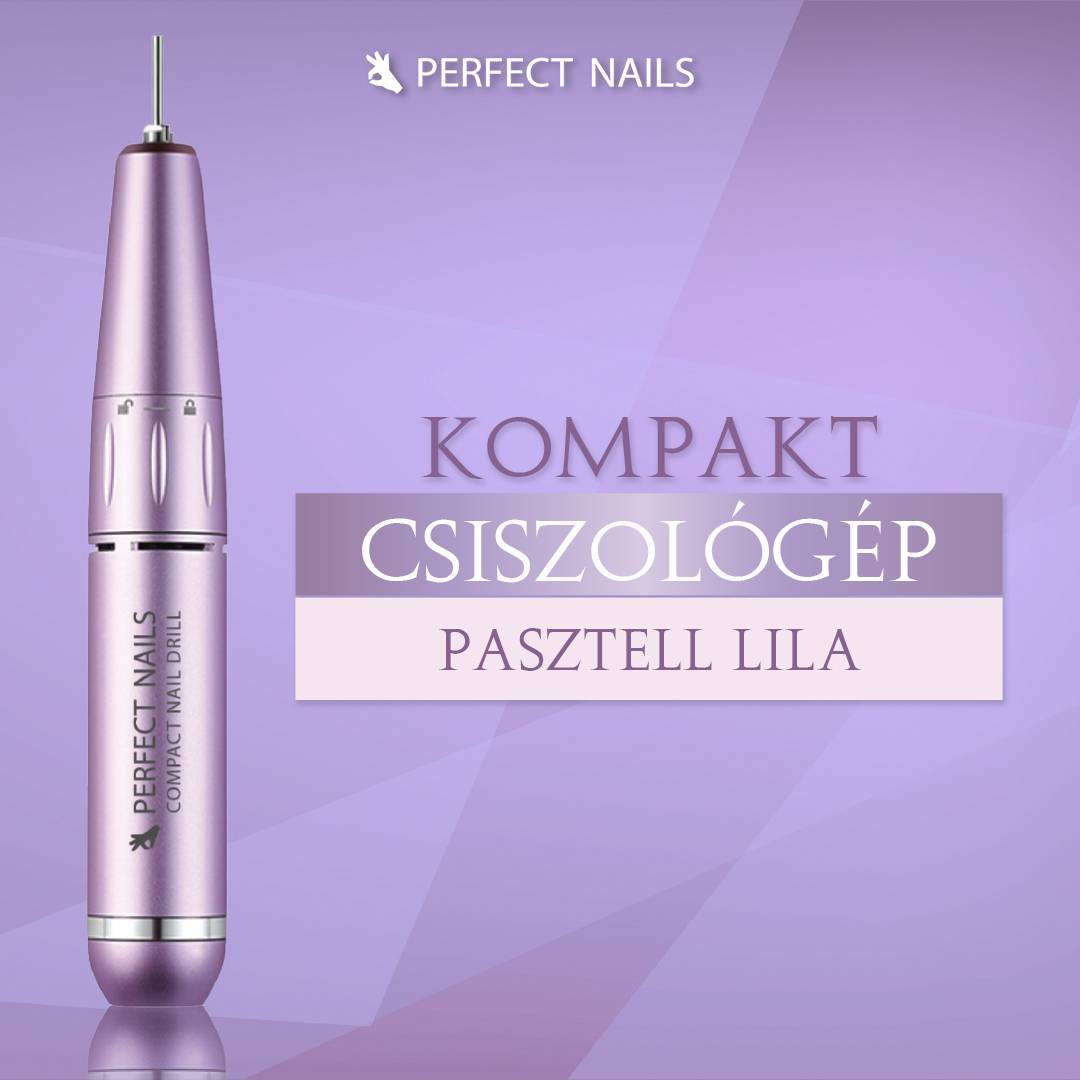 Compact Nail Drill - Portable Nail Polisher - Pastel Purple