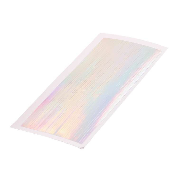 Hologramos üvegmatrica díszítő csík 2 színben