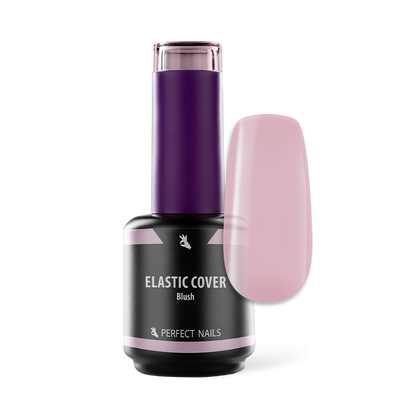 French Cover - Elastic Gel - artificial nail gel set with brush 3x15ml