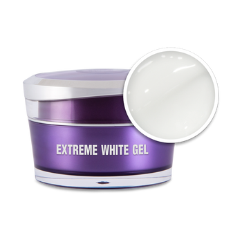 Extreme White - Fehér Műkörömépítő Zselé