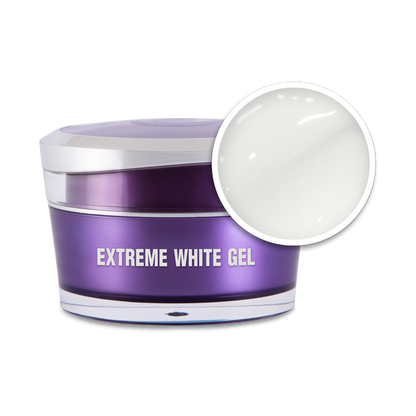 Extreme White - Fehér Műkörömépítő Zselé