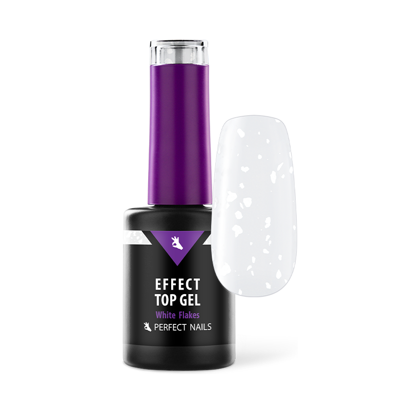 Flakes effect light gel and cover gel collection 5x8ml