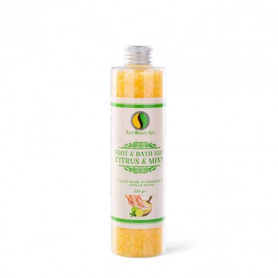 Citrus - frissítő fürdő -és lábáztató só 330g