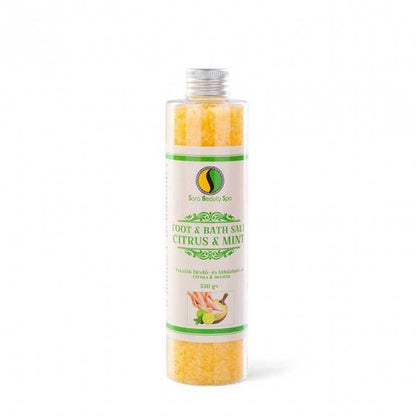 Citrus - frissítő fürdő -és lábáztató só 330g
