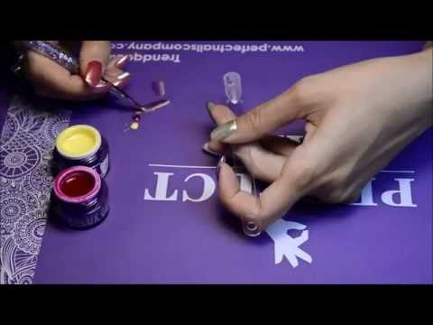 Artificial nails Silicone Worksheet - Purple