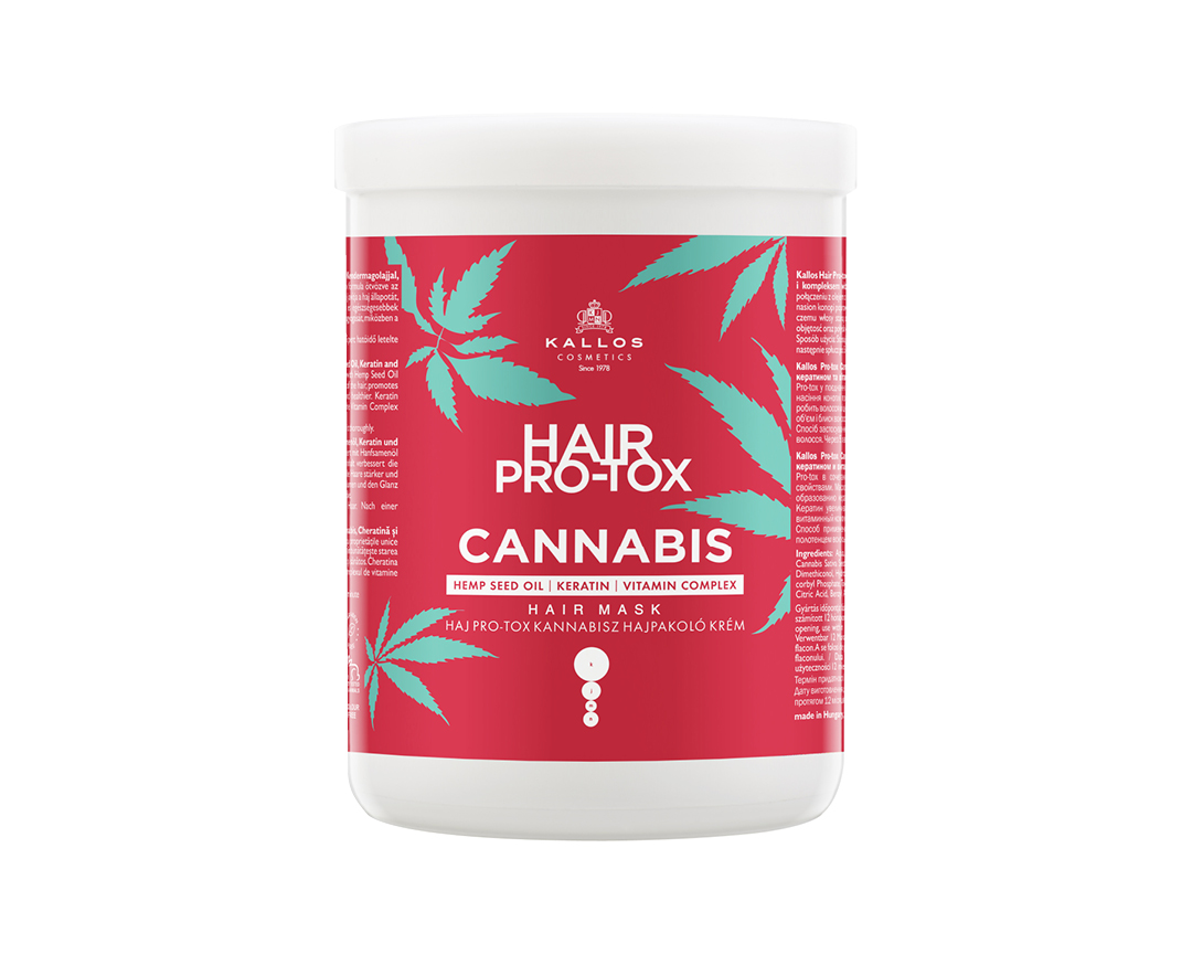 Kallos hair pro-tox cannabis hair wrap cream /in 3 sizes/