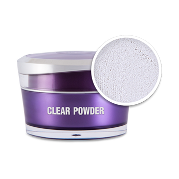 Műkörömépítő Porcelánpor - Clear Powder