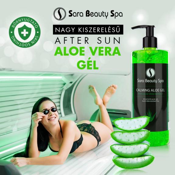 Sara Beauty Spa Nyugtató aloe vera gél