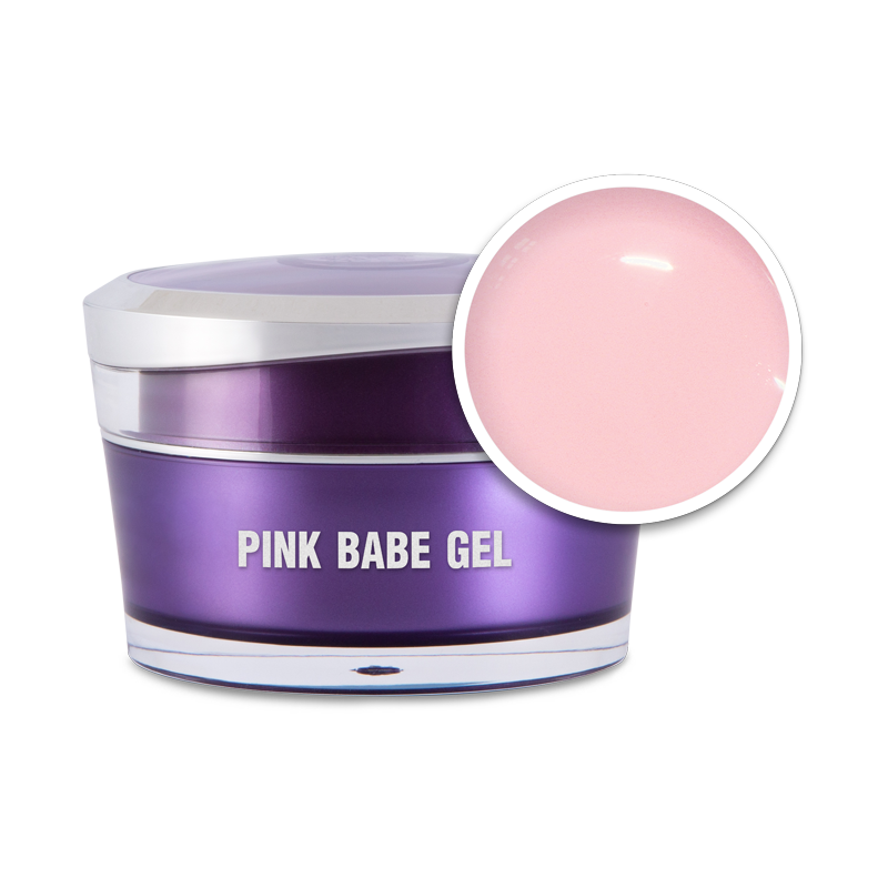 Pink Babe Gel - Rózsaszín Műkörömépítő Zselé