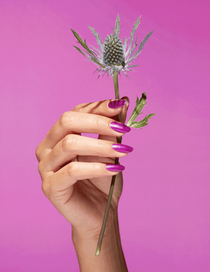 Thistle Make You Bloom OPI NATURE STRONG nail polish
