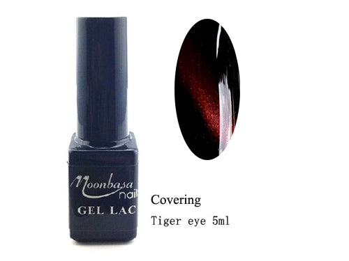 Tiger Eye Covering magnetic gel varnish - burgundy #855
